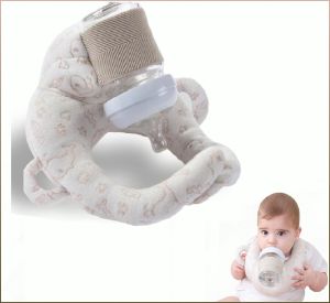 ที่รองศีรษะเด็ก ป้องกันการเอียงศีรษะ ที่รั ก ารออกแบบด้ามจับสองด้าน การออกแบบกลวงระบายอากาศ ขวดนม