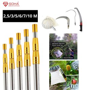 TK-19 Pisau Sabit Kecil & Kait Ujung Hook Ada Baut Khusus 8mm Bisa Dipasangkan Ke Tongkat Petik Buah
