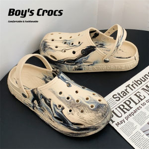 SERENEGLOW Mùa Hè Thời Trang Thoáng Khí Crocs Giày Cho Nam Giới-ngoài trời thoải mái Xăng đan đi biển Với Chống-Trượt Duy Nhất
