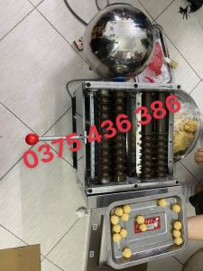 Máy làm viên h-o-àn mềm khoai dẻo nhân bánh gai mini 16/19/23mm DZ40