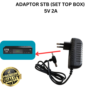 Adaptor Set Top Box / STB 5V 2A / 5V 1A Power Adaptor LED Modem Router 5V 2 ampere power supply ada lampu led indikator cocok buat stb matrix ruby evecross tanaka vitara niko T2 dll