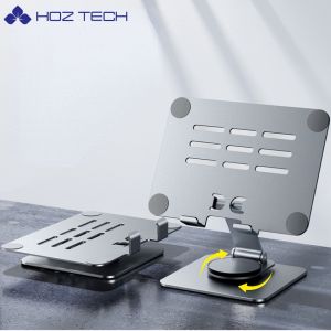 INOVAGEN Phone Holder Tablet Stand 360° RotationFoldable Aluminum Height Adjustable Desk HolderTable Stand Holder For Tablet/Phone from 4.7 to 12.9