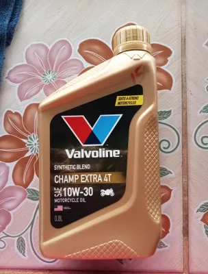 แชมป์ เอ็กซ์ตร้า น้ำมันเครื่องมอเตอร์ไซค์ 4 จังหวะ Valvoline