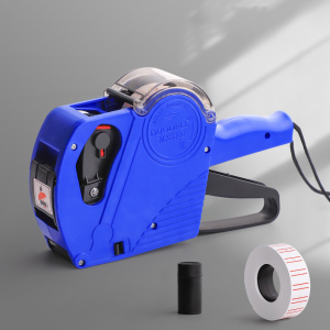 MMLUCK Cầm tay Công cụ gắn thẻ giá MX-5500 Máy làm thẻ Công cụ nhãn giá Bền Giấy Nhãn Máy mã hóa Cửa hàng bán lẻ
