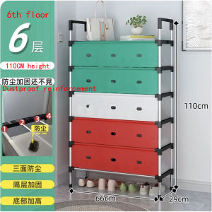 Giá đỡ giày dễ dàng để bắt đầu Cửa nhà Ký túc xá Phòng cho thuê trong nhà Tủ đựng giày nhiều lớp chống bụi Chống bụi