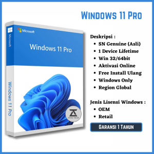 Microsoft Windows 11 Pro Original Digital Licence Key Lifetime – OEM/Retail Key
