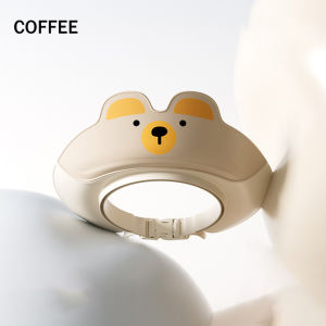 Adjustable Shower Caps Wash Hair Cap Children Shampoo Cap Ear Protection Baby Shower Shield Hat