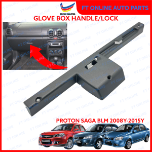 PROTON SAGA 2008-2015 BLM FL FLX GLOVE BOX HANDLE DRAWER COMPARTMENT LATCH LID LOCK 2009 2010 2011 2012 2013 2014