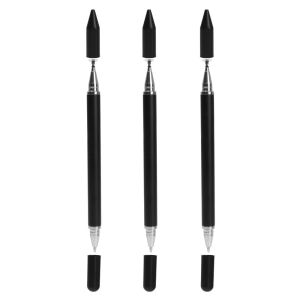 Universal 2 In 1 Magnetic Capacitive Stylus Tablet Pen Double-head Touch Screen Drawing Writing Pencil for Apple IPhone IPad Samsung