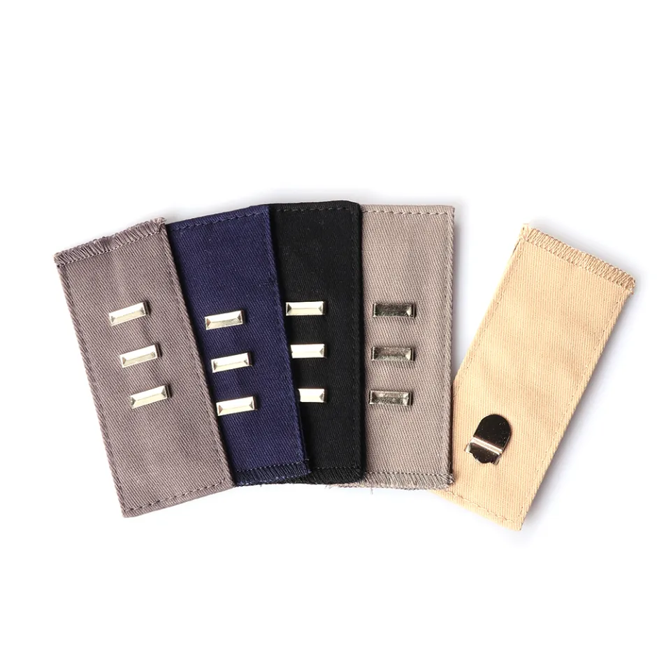 Ready Stock/COD】Unisex Skirts Maternity Garment Accessories Button Waist  Band Pant Extender Belt Hooks