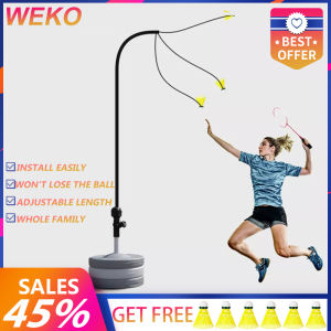 Badminton Training Device Badminton Trainer Equipment Exerciser Self Study Equipment Rebound Device