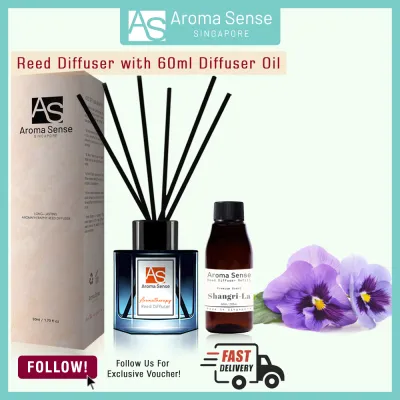 (100+ Selections) Shangri-La Hotel/ Hilton Hotel/ Marriott Hotel/ Lavender/ Lemongrass/ Jasmine/ Rose/ Eucalyptus/ English Pear Freesia scent Premium Home Fragrance Aromatherapy Reed Diffuser (50ml) / Reed Refill (60ml) Essential Oil Scents [Re.D]