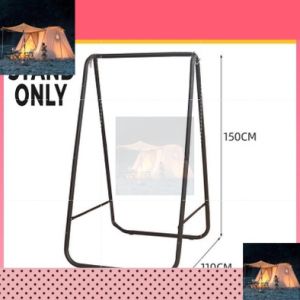 Indoor Hanging Swing Adult Chair Baby Cradle Heavy Duty Metal Hammock Cushion Chair Stand Rocking Balcony