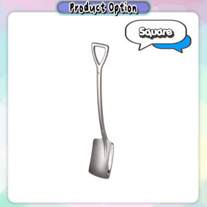 Stainless Steel Tea Spoon Coffee Ice Cream Spoon Shovel Spoon Cake Spoons Dessert Sudu Cake 甜品汤匙 - KW127