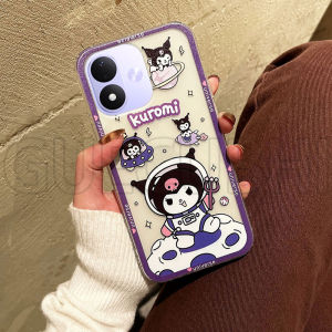 Phone Case for Redmi Note 17 Pro Max 5G New 2026 Cute Cartoon Astronaut Kuromi Pattern Shockproof Clear Soft Silicone Casing for Redmi Note17 Pro Max 5G Phone Cover