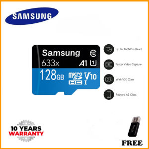 100% Original (Free Card Reader) (Free Shipping) Samsung Memory Card 128GB/256GB/512GB/2000GB/1TB/1024GB High Performance 633x microSDHC/microSDXC UHS-I w/adapter RW up to 95/45 MB/s Memory Card