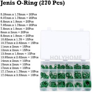 KARET SEAL ORING 200 PCS/ 225 PCS/ 250 PCS/ 270 PCS 1 SET SIL ORING BOX SEAL HIDROLIK SIL BOX PCP DAN UKLIK SIL POMPA SIL PISTON POMPA PCP KOMPLIT SIL ORING PCP SEAL BOX SET PCP SIL O RING LENGKAP 1BOX PCP CINCIN KARET RING KARET BULAT