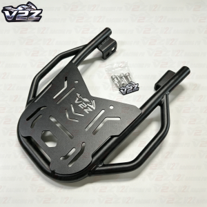 V2Z Racing Motorcycle Heavy-Duty Top Box Bracket for XRM 125/110 - Rust-Resistant Finish - Heavy-Duty Metal - Easy Installation - Stable & Sturdy