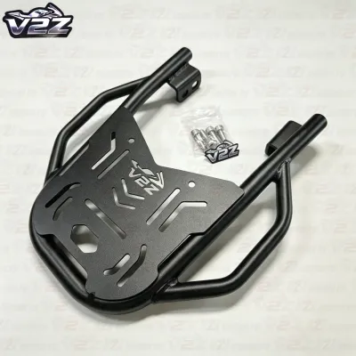 V2Z Racing Motorcycle Heavy-Duty Top Box Bracket for XRM 125/110 - Rust-Resistant Finish - Heavy-Duty Metal - Easy Installation - Stable & Sturdy