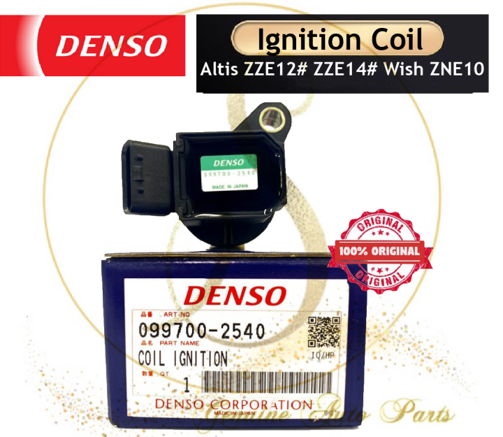 100% ORIGINAL DENSO 099700-2540 IGNITION PLUG COIL ZZE121 ZZE122