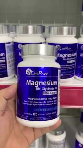 CanPrev Magnesium Bis-glycinate 80 Ultra Gentle – Bổ Sung Magie Dịu Nhẹ Dễ Hấp Thu Giấc Ngủ Tự Nhiên - - Hỗ trợ cân bằng điện giải trong cơ thể  - Hỗ trợ chuyển hóa năng lượng  - Hỗ trợ thư giãn cơ thể hỗ trợ giấc ngủ tự nhiên