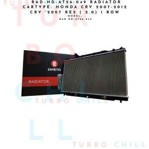 RAD-HD-AT26-049 RADIATOR CARTYPE: HONDA CRV 2007-2012 CRV 2007 RE2 ( 2.0) 1 ROW