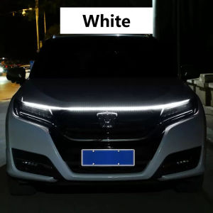 LED Daytime Running Light Scan Mulai Kap Mobil Lampu Hias DRL Panduan Kap Mesin Otomatis Lampu Ambient Dekoratif 12V