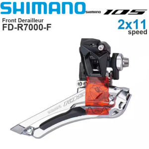 SHIMANO 105 R7000 FD Front Derailleur Braze On/Clamp Band Mount 31.8mm 34.9mm 2x11Speed Road Bike Front Derailleur