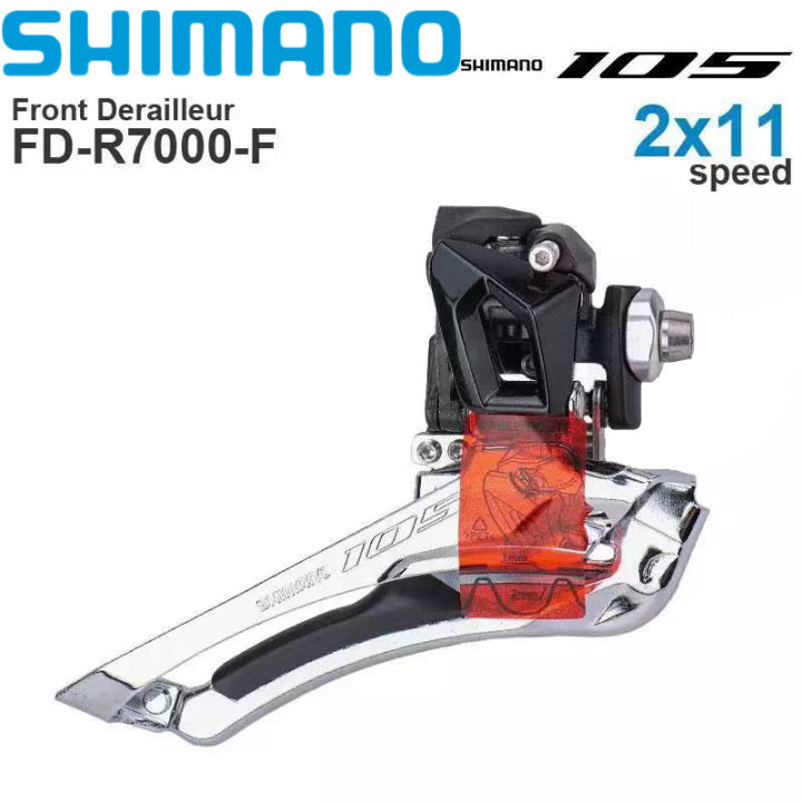 Shimano 105 RD r7000 Cùi đề trước 2x11 tốc độ FD braze trên 31.8mm 34 ...