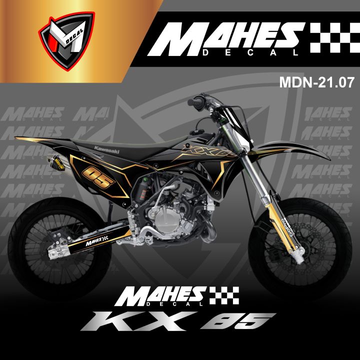 Decal Sticker Motor Kawasaki Cross KX85 Fullbody Dekal Stiker KX85