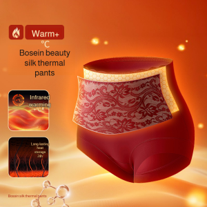 Panties Abrasion Resistance Shapewear High-waisted Good Air Permeability Antibacterial Thermal Insulation