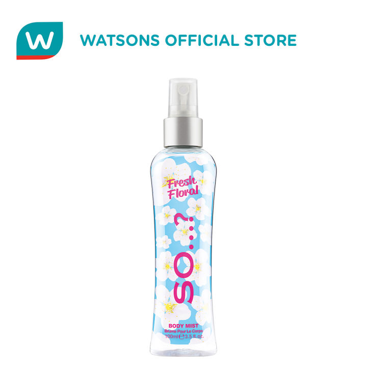 SO Fresh Floral Body Mist 100mL