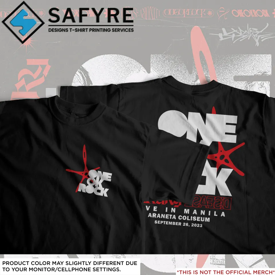 SAFYRE - Unisex T-Shirt One Ok Rock Luxury Disease T-Shirt