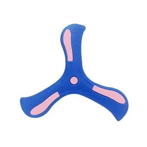 บูมเมอแรงสีสว่างของเล่นสำหรับเด็กกิจกรรมกลางแจ้งปากกา EVA โยนเกมของเล่นชายหาดสำหรับเกมกีฬาที่ปลอดภัยและสนุกสนาน