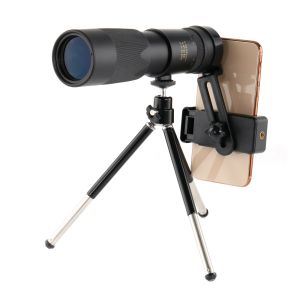 Kính Viễn Vọng Ống Nhòm Thu Phóng Ống Kính Đa Lớp Quang Học Tiêu Cự Kép 8-24X40 Phạm Vi Phát Hiện Lăng Kính BAK4 Với Giá Ba Chân Và Bộ Chuyển Đổi Điện Thoại Di Động Thích Hợp Cho Người Lớn Xem Chim Trò Chơi Thể Thao Và Buổi Hòa Nhạc