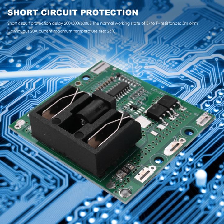 Batterie Li-ion 5S 20A 18V/21V Avec BMS Et Chargeur - Protection Intégrée - Neuf Sous Blister