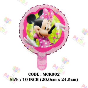[PANDA] 10 Inch Cartoon Foil Balloon Foil Belon For Kids Kanak Kanak Belon Bouquet Balloon
