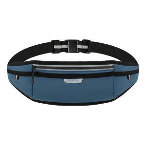 WATERFLY Running Belt Slim Fanny Pack Phone Holder 6.8" Adjustable Waist Bag for Men Women Jogging Gym Travel
