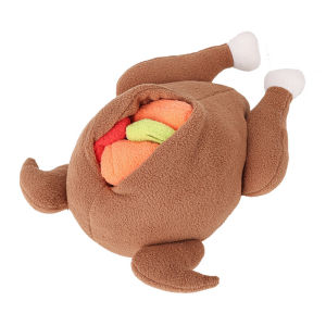 HamshMoc Dog Toy Plush Snuffle IQ Sniffing Training Dog Toys Food Bowl Slow Eating Interactive Puzzle Feeder Game Soft Plush Chew Squeaky 5