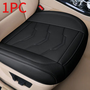 SEAMETAL Car Seat Cover Breathable Leather Soft Five Seat Surround Chair Four Seasons Universal Auto Cushion Protector