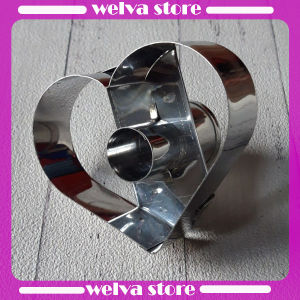 Cetakan Donat Donut Model Hati Love Stainles