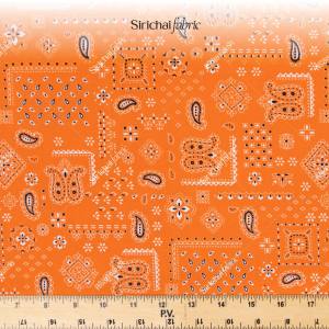 ผ้าคอตต้อนทีซี Cotton TC ลายลูกน้ำ ลายผ้าเช็ดหน้า หน้ากว้าง 44 นิ้ว ผ้าเมตร ผ้าหลา