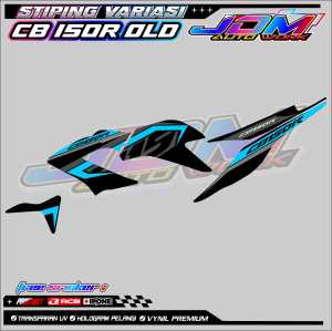 STRIPING VARIASI HONDA CB 150R OLD / STICKER LIST MOTOR HONDA CB 150R