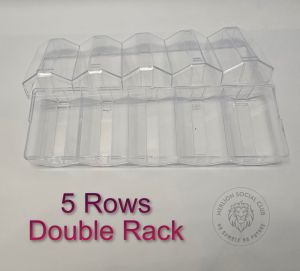 【SG Ready Stock】Poker Chips Storage Racks / Tray / For 40mm & 43mm Chips / Transparent Clear Acrylic【Ship Out 24Hrs】