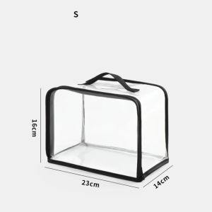 🔥【SG Ready Stock】Dustproof Bag Cover Handbag Storage Box Storage Dustproof Transparent PVC Handbag Protective Film Wardrobe Storage Box