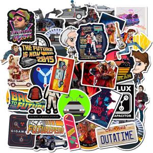 50pcs Back to the future • Sticker Pack • Waterproof • Scratchproof