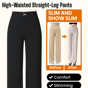 Plus Size Suit Pants For Women Korean-style Casual High-waisted Loose Harlan Pants High-waisted Straight-leg Pants M-4XL