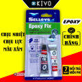 Keo Dán AB Epoxy Fix SELLEYS 20ml 2 Thành Phần- Keo Epoxy Dán Sắt Siêu Dính, Keo ab Dán Gỗ, Dán Đá, Dán Nhựa, Dán Kính, Dán Gốm Sứ, Dán Kim Loại - Keo AB Chịu Nhiệt, Chịu Lực, Chống Thấm, Chống Nước - Keo Dán Đa Năng Siêu Dính - Kivo.