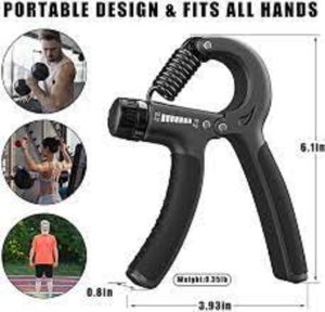 Handgrip Hand Grip 5-60 kg Alat bantu fitness Otot lengan Tangan Portable