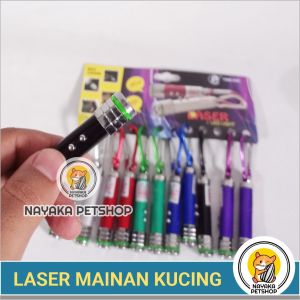 Mainan Kucing Laser Pointer Sinar Lampu